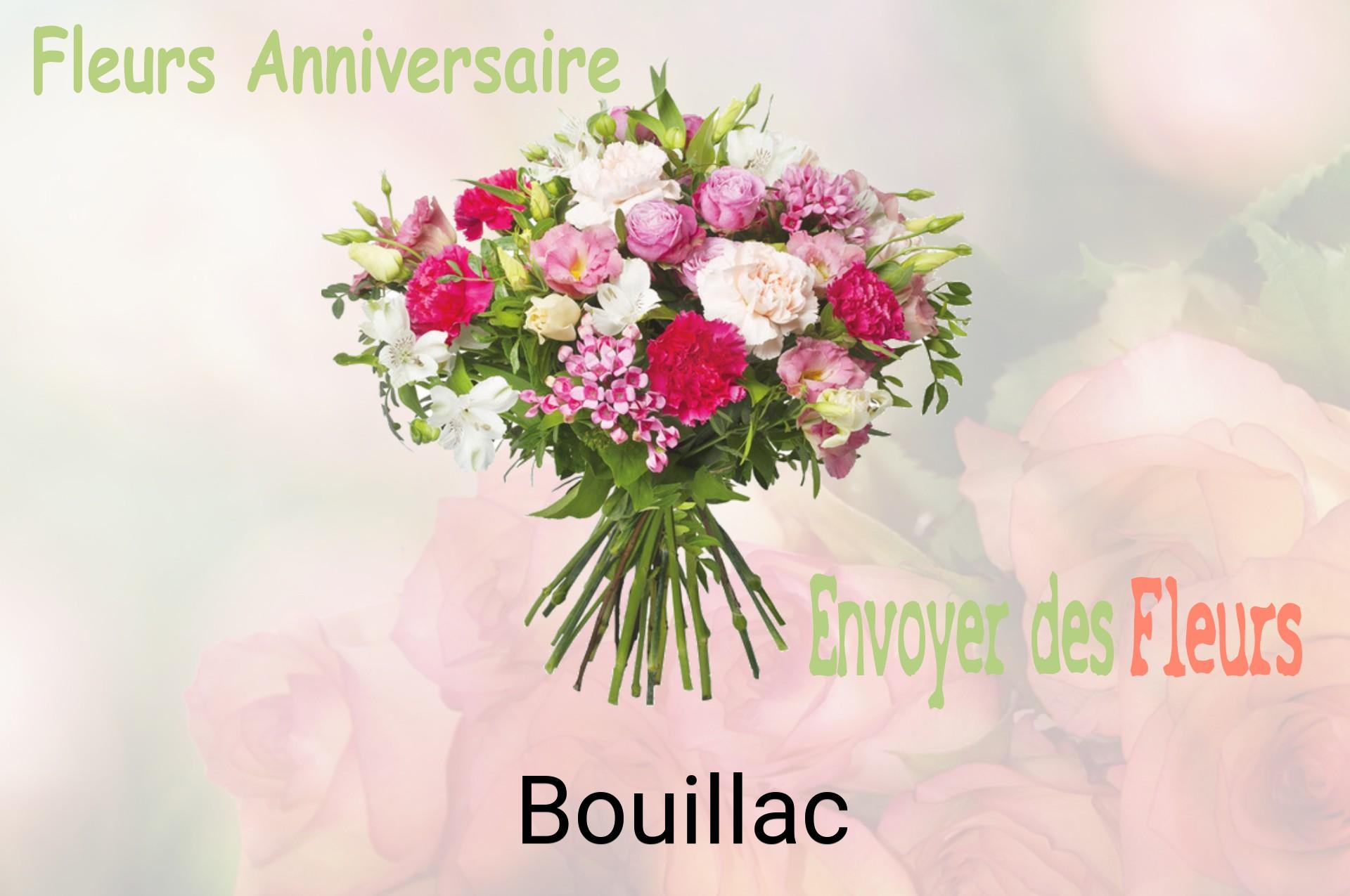 Bouquet de fleurs d’anniversaire livré à Bouillac
